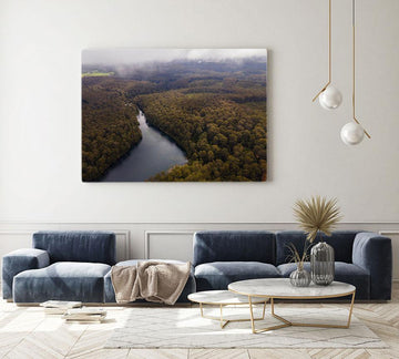 Pemberton River Aerial Photography Print - Walkabout Yonder Walkabout Yonder
