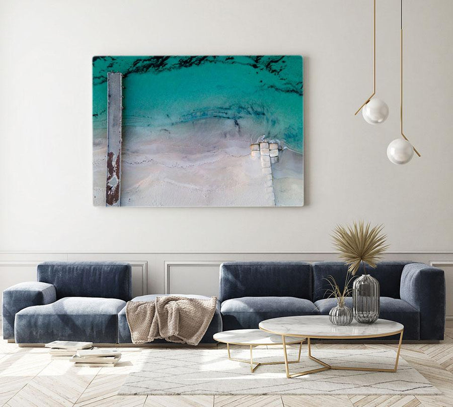 Busselton Bridge Aerial Photography Print - Walkabout Yonder Walkabout Yonder