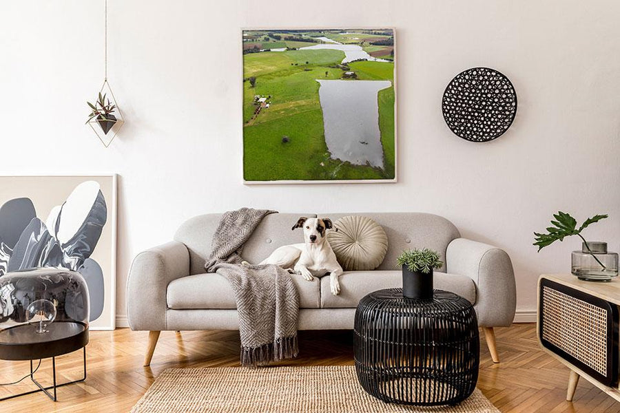 Pemberton Farm Dam Aerial Photography Print - Walkabout Yonder Walkabout Yonder