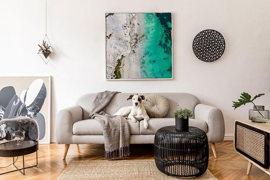 Hamelin Bay Waters Edge Aerial Photography Print - Walkabout Yonder Walkabout Yonder