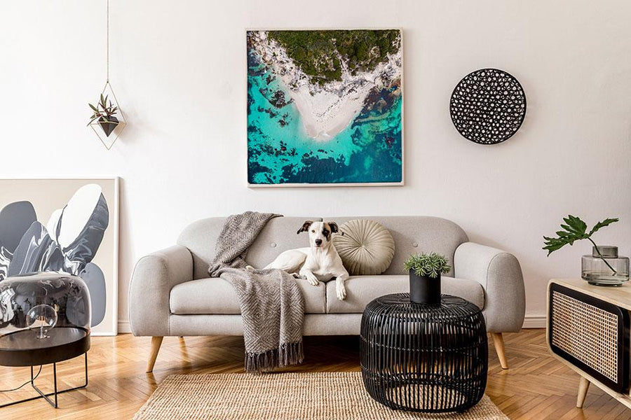 Hamelin Bay Coastline Aerial Photography Print - Walkabout Yonder Walkabout Yonder