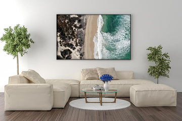 Wilbinga Shoreline Aerial Photography Print - Walkabout Yonder Walkabout Yonder