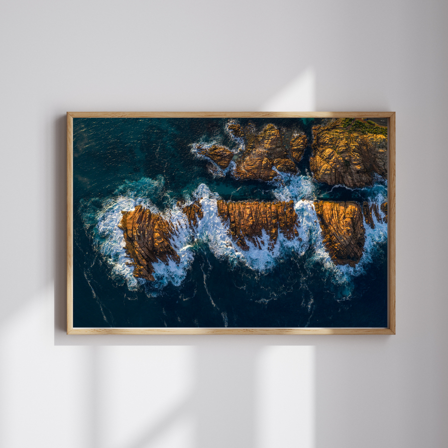 Canal Rocks from above