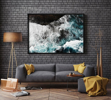 Rottnest Island Waves Aerial Photography Print - Walkabout Yonder Walkabout Yonder